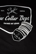 Blue Collar Dept Badge Stickers